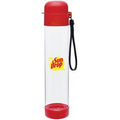 25 Oz. H2go Hybrid Red Water Bottle